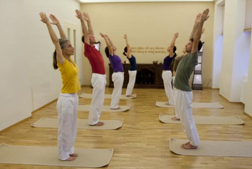 Yogagruppe